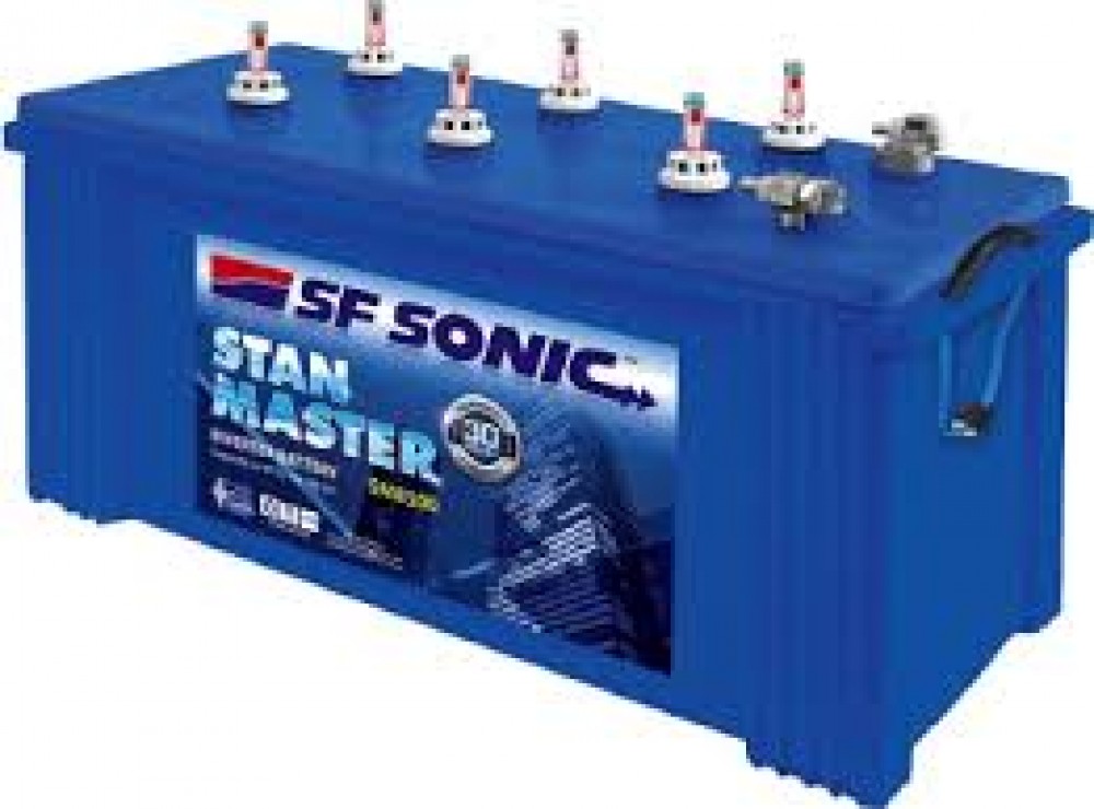 SF Sonic Stan Master SM 4000 100AH  Tubular Battery