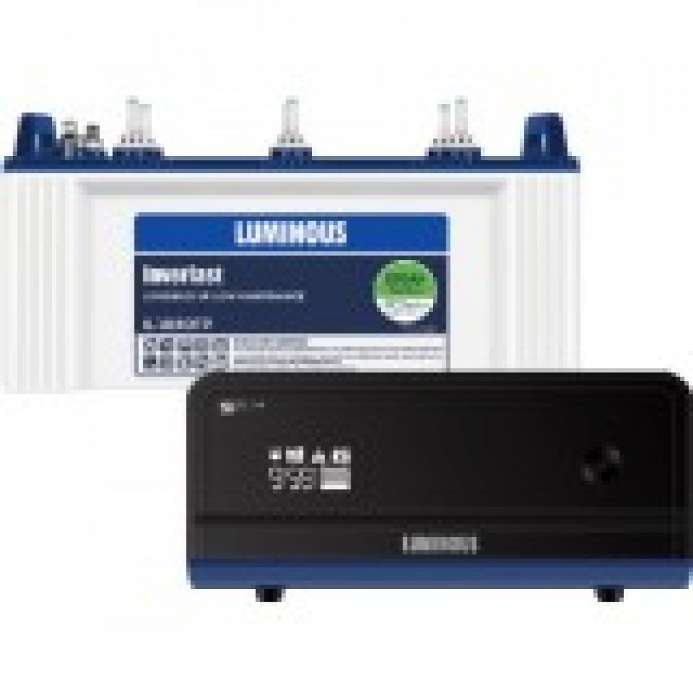 Luminous Zelio +1100VA Pure Sine Wave Inverter & Luminous IL1830FP ...