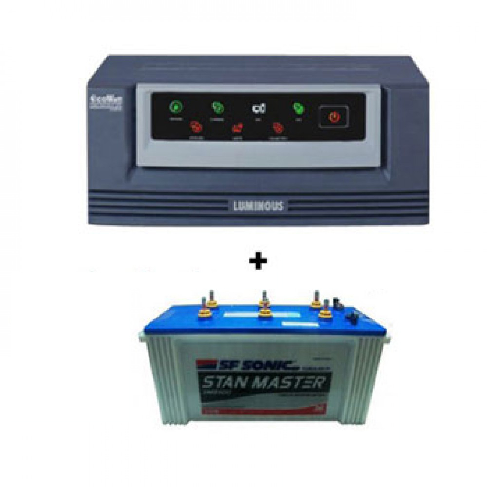 Luminous Eco Watt 850or865or950 + Sfsonic Stan Master SM8500 (150Ah)