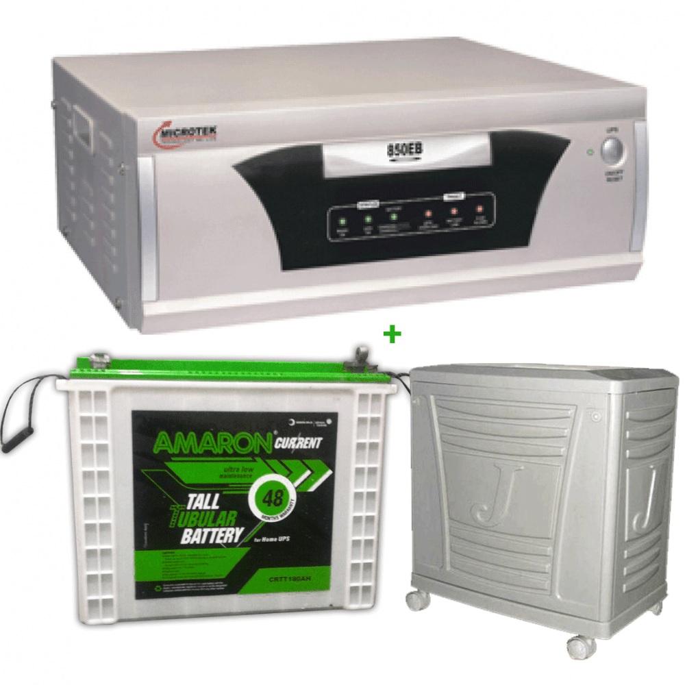 Microtek UPS EB 900 VA+AMARON CRTT (180Ah)