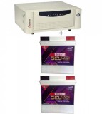 Microtek UPS EB 1600 VA+  Exide Gel Magic-1500 (150AH)