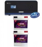 Luminous Zelio 1700 Sine Wave Home UPS+Exide Gel Magic-1500 (150AH)