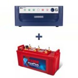 Luminous Eco Watt 850or865 Home UPS+EXIDE INVA PLUS 1500 (150 ah)