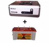 Sukam Falcon+ Pure Sinewave 1100va Home UPS+Exide TubeMaster Tubular TM500L (150Ah)