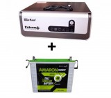 Sukam Falcon+ Pure Sinewave 1100va Home UPS+Amaron AAM-CR-CRTT150 (150Ah)