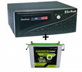 Su-Kam Shark 900VA Home UPS + Amaron AAM-CR-CRTT150 (150Ah)