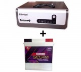 Sukam Falcon+ Pure Sinewave 1100va Home UPS+Exide Gel Magic-1500 150AH