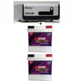 Su-kam Falcon +1600Va/ Home UPS+Exide Gel Magic-1500 150AH
