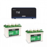 Luminous Zelio 1700 Sine Wave Home UPS + Battery XL 6600T (160 AH) x 2