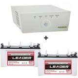 Amaron 1400VA Sine wave UPS + Leader LSTJ 14500 (145Ah)