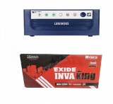 LUMINOUS 650 VA INVERTER + EXIDE INVA KING 135 AH BATTERY 