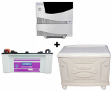 Luminous 2.5 KVA Sine Wave Home Ups + Le 19000 Plus 160Ah Battery