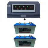 Luminous Eco Watt 1500VA  + Sfsonic (Exide) Stan Master SM 8500 (150Ah)