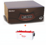 Su-Kam Shark 900VA Home Ups Sine Wave+ SIG 150Ah Battery