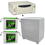 Microtek UPS Sine Wave EB 1600VA + AMARON CRTT (180Ah)